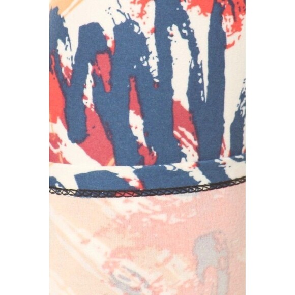 Plus Size Womens Art Class Art Class‎ Scribbles Printed Knit Legging - Picture 4 of 4